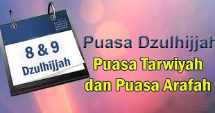 Puasa arafah merupakan ibadah yang dilaksanakan pada hari kesembilan bulan dzulhijjah atau satu hari sebelum hari raya idul adha. Puasa Sunnah Dua Hari Sebelum Idul Adha Berikut Niat Puasa Tarwiyah Dan Arafah Ternate Info