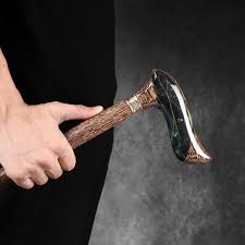 Best Walking Stick Made From Palmwood Epoxy and Brass