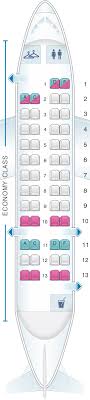 Seat Map American Airlines Dash 8 300 Seatmaestro