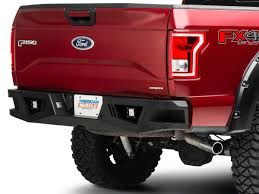 Barricade Extreme Hd Rear Bumper W Led Fog Lights 15 19 F 150 Excluding Raptor Led Fog Lights Bumpers Trucks