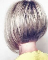Best bob hairstyles for short hair. Blonde Stacked Bob Hair Popular Bob Hairstyles 2019 Bobs Haircuts Bob Hairstyles Layered Bob Hairstyles