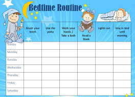 5 Year Old Bedtime Reward Chart Free Educative Printable