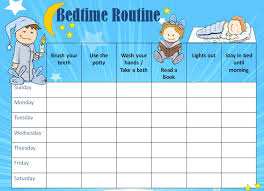 5 year old bedtime reward chart free educative printable