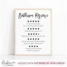 Free printable funny bathroom signs. Would Poop Here Again Printable Poster Would Poo Here Again Bathroom Wall Decor Bathroom Signs Bathroom Decor Bathroom Art Funny Sign Review