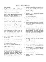 Pdf as a manner to pull off it is not provided in this website. Form 4 Additional Mathematics Revision Questions Quadratic Equation Function Mathematics