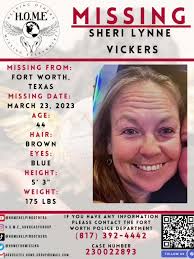 🚨MISSING PERSON🚨 Sheri Lynne Vickers (44) Fort Worth, Texas (Tarrant...