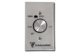 Country of origin is subject to change. Industrial Ceiling Fan Controls Controls Thermostats