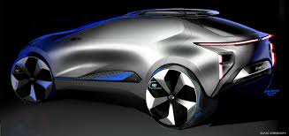 Gac Enverge Concept 2018 Design Sketch By Martin Amazaryan Avtomobili
