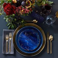 Constellation Salad Plate Dinner Party Table Salad Plates Dining Table Decor