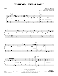 Entdecken sie alle versionen, die bei uns zum notendownload bereitstehen … Bohemian Rhapsody Piano Noten Robert Longfield Orchester