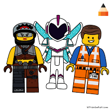 Legomovie2 legomovie lego thelegomovie2 thelegomovie thelegomovie2thesecondpart emmetbrickowski rexdangervest wyldstyle sweetmayhem. The Lego Movie 2 Drawing Lego Minifigures Coloring Pages