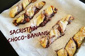 Recette Du Sacristain Chocolat Banane Recette Recette Chocolat Feuillete Chocolat