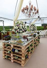 50 Fab Rustic Wood Pallet Wedding Ideas Pallet Wedding Wedding Buffet Rustic Wedding