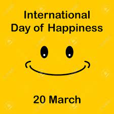 It was established by the united nations general assembly on 28 june 2012. International Day Of Happiness Happiness Day Template World Royalty Free Cliparts Vectors And Stock Illustration Image 110817514