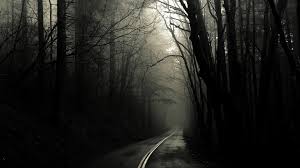 Black And White Wallpaper Desktop Hd Dark Road Forest Mist Black White Wallpapers For Desktop Free Download Scary Backgrounds Forest Road Scary Wallpaper