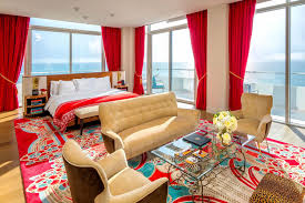 And experiencing unique hues at the red beach. Damien Hirst S Vegas Suite One Of The World S Most Expensive Hotel Rooms