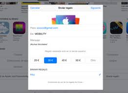 Tarjeta regalo app store & itunesun regalo que nunca deja de sorprenderte. Como Enviar Una Tarjeta Regalo De Itunes Desde La App Store Mobility
