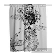 But the fertile soil mysteriously turns barren. Beautiful Hand Drawn Illustration With Mermaid Charming Fairy Tale Girl With Long Hair And Fish Tail