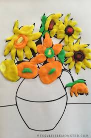 Maybe you would like to learn more about one of these? Van Gogh Sunflowers Art For Kids Messy Little Monster