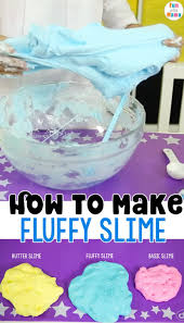 Fluffy Slime Recipe Learn How To Make Fluffy Slime Easy Fluffy Slime Recipe Fluffy Slime Recipe Slime Ingredients