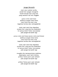 Maybe you would like to learn more about one of these? Lirik Jangan Bersedih Pdf