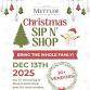 5th Annual Christmas Sip n Shop event in Lodi, CA