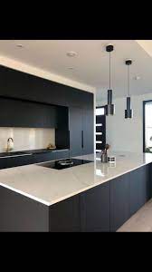 Luxury apartment wood kitchen with granite countertop. Minimalist Bedroom Ideas And Design Tips Minimalist Interior Design Kitchen Mini Kitchen Interior Design Modern Modern Kitchen Design Luxury Kitchen Design