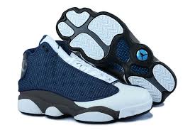 Retro 13 Black And Blue Mens Air Jordan 13 Mineral Blue Gray Snug Shoe Air Jordans Retro Air Jordans Jordan 13 Shoes