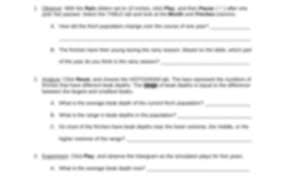 There are some sights with the answer key but you need a membership that needs your card or you can get it off the website but you must be an instructor. Rainfallbirdbeaksgizmo Docx Name Date Student Exploration Rainfall And Bird Beaks Vocabulary Dubai Khalifa