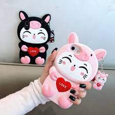 猫手机壳 新款吊坠爱心max硅胶甜心 7 8plus全包围 阿里巴巴