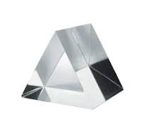 Amazon.com: EISCO Prisma equilátero, 2 pulgadas (1.969 in) de longitud,  caras - triangular, ángulos de 60 grados acrílico pulido excelente para ...