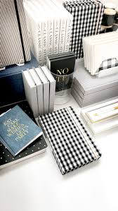 Black And White Office Supplies Classic Sugar Paper Black White Chmambray Moment Office Supplies Design Stationary School White Office Supplies