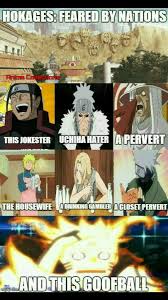 Hokages Feared By Nations Naruto Boruto Kakashi Minato Hiruzen Tobirama Tsunade Hashirama Anime Naruto Comic Anime Anime Funny