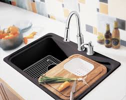 It is important to find a kitchen sink that is durable, functional, and stylish. Moen 7590c Aberdeen One Handle High Arc Pulldown Kitchen Faucet Chrome Touch On Kitchen Sink Faucets Amazon Com