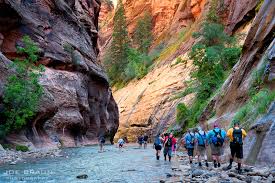 Wall street is the most famous section of this hike and is likely what you've been gushing over while looking at photos of the area. Zion Narrows Bottom Up Day Hike Guide Joe S Guide To Zion National Park