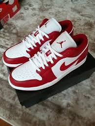 Ebay Sponsored Air Jordan 1 Low Gym Red White Mens Size 10 In 2020 Jordan Shoes Girls Hype Shoes Fresh Shoes