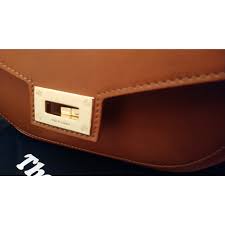 Dès deux articles remisés achetés. The Kooples Sac Besace Emily Gm Cuir Caramel Ref 100604 Joli Closet