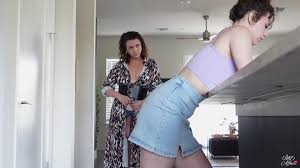 Mommy Fiona Costello Seeing His Daughter Fucks Everyday With A Strapon  Forever