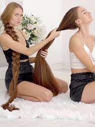 VIDEO - Extreme double hair play