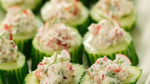 Mit Quark Und Radieschen Gefullte Gurken Gefullte Gurken Radieschen Gurke