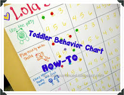 How To Make A Toddler Behavior Chart Kids Stuff