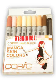 copic ciao manga kit skin tone colors marker set otakufuel hime package