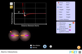 Phet is supported by and educators like you. Atomic Interactions Interaction Potential Atomic Bonding Van Der Waals Force Phet Interactive Simulations