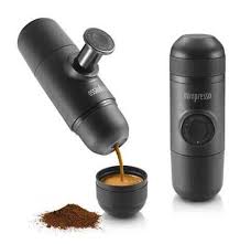 The Coffee Machine That Fits Into Your Pocket Hand Powered Portable Espresso Maker From In Camping Coffee Maker Portable Coffee Maker Espresso Coffee Machine