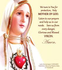 Mary, powerful Virgin, You are the mighty and glorious protector of the  Church. You are the marvelous help of Christians. You are awe inspiring as  an army in battle array. In the