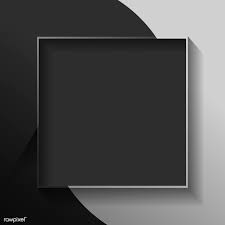 Black And White Gradient Square Download Premium Vector Of Blank Square Black Abstract Frame Vector 1209575 Black Abstract Black Background Wallpaper Abstract