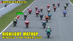Full Berita Highlight Motogp Minggu 4 Oktober 2020 Marquez Kembali Rossi Menghadang Youtube