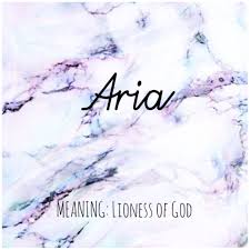Aria Names Aria Babynames Names With Meaning Baby Names And Meanings Baby Names