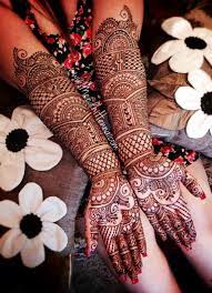 This tattoo is drawn with mehndi to give you a clear image that how the design will look like when you draw it with henna. I Like The Forearm Part Of This Pattern Now Taking Henna Bookings For 2014 15 Www Mendhihenna Com Wedding Mehndi Designs Mehndi Designs Bridal Henna Designs