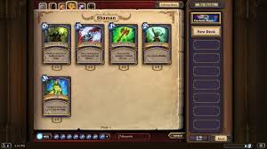 Shaman Deck Cards Hearthstone Hearthstone Screenshot Gamingcfg Com